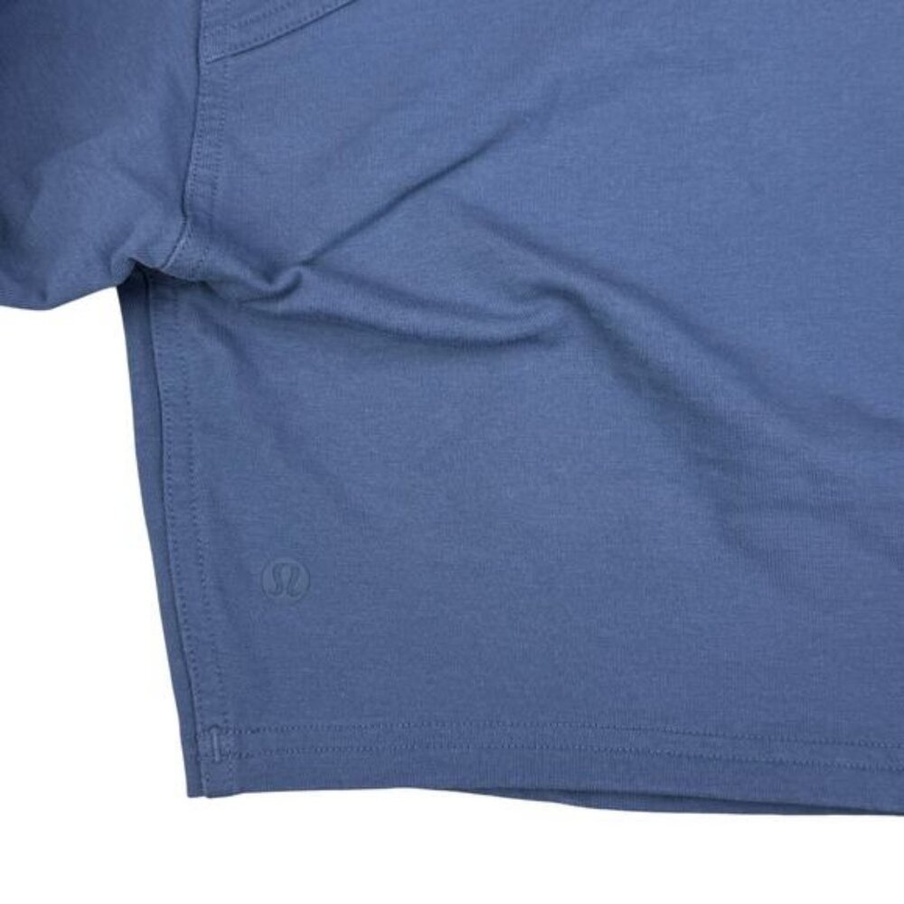 Lululemon All Yours Cropped Hoodie Ink Blue - Picture 6 of 6